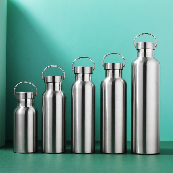 Large Capacity 1 Liter Stainless Steel Thermal Big Water Bottles With Handle (WHG-1000)