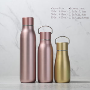 Waterproof Thermos Vacuum Insulated Large Capacity Sports Stainless Steel Water Bottles Blank Sublimation Flask (PCS-350/PCS-750)