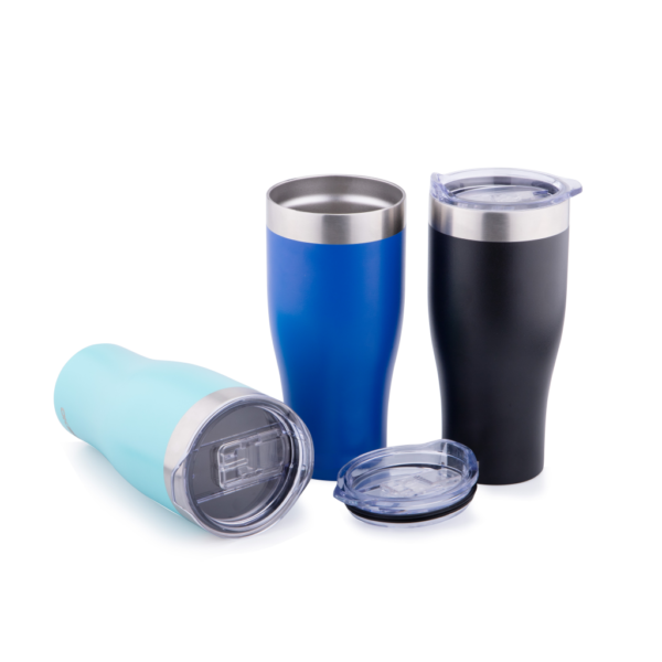 Double Wall Vacuum Insulated Stainless Steel Wine Coffee Tumbler (013) - Image 3