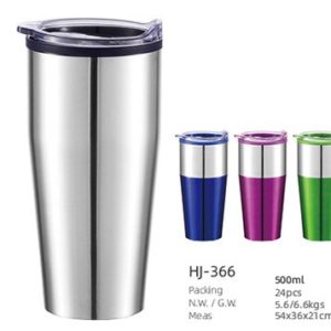 500ML SS Double Wall Vacum Tumbler（HJ-366）