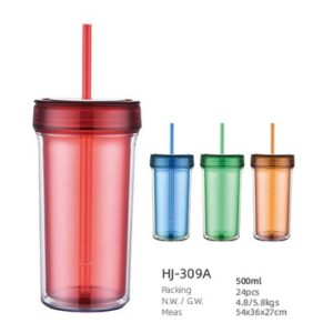 500ML Double Wall Isolate Tumbler（HJ-309A）