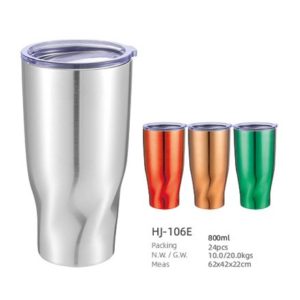 800ML SS Double Wall Vacuum Tumbler（HJ-106E）