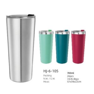 700ML SS Double Wall Vacuum Tumbler（HJ-6-105）