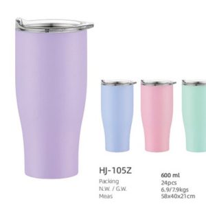 600ML SS Double Wall Vacuum Tumbler（HJ-105z）