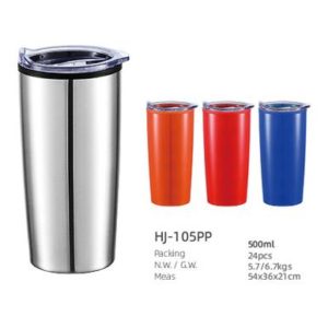 500ML 20OZ SS Seamless Vacuum Tumbler（HJ-105）