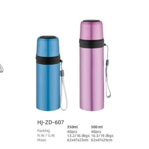 350/500ML SS Double Wall Vacum Water Bottle（HJ-ZD-607）