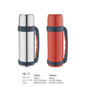 750/1000ML Stainless Steel Double Wall Vacuum Travel Bottle（HJ-L1）