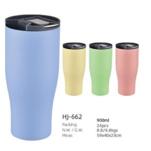 900ML SS Double Wall Vacuum Tumbler（HJ-662）