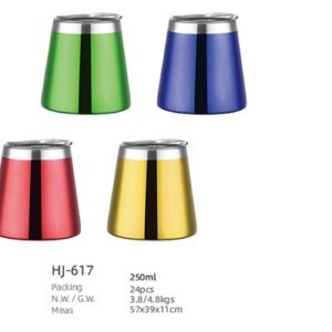 250ml SS Double Wall Vacuum Mug(HJ-617)