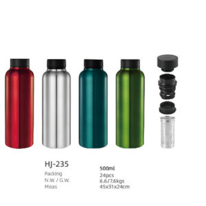 500ml SS double wall vacuum bottle（HJ-235）
