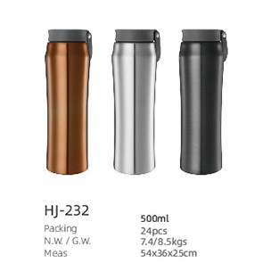 500ML SS double wall vacuum bottle（HJ-233A）