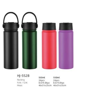 550ml SS Double Wall Vacuum Bottle(HJ-552B)