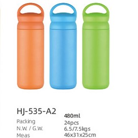 480ml SS Double Wall Vacuum Bottle(HJ-535-A2)