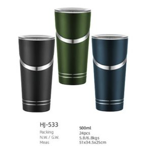 500ml SS Double Wall Vacuum Tumbler(HJ-533)