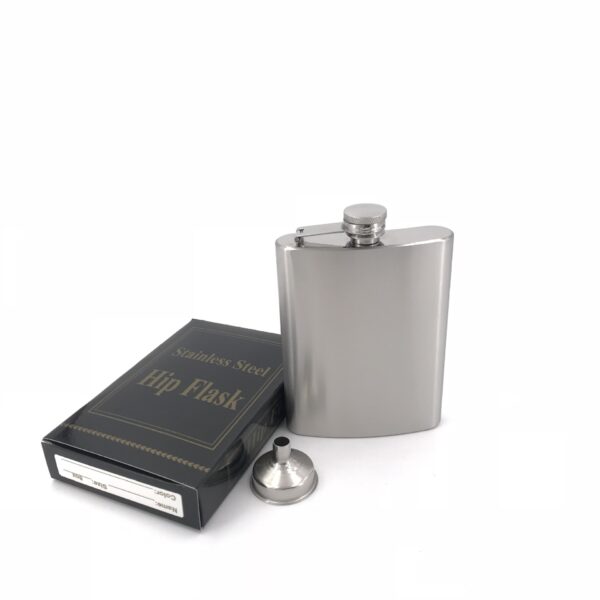 8oz Stainless steel 304 Hip Flask with Funnel