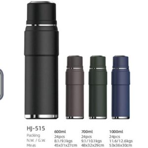 600ml/700ml/1000ml SS Double Wall Vacuum Travel Bottle(HJ-515)