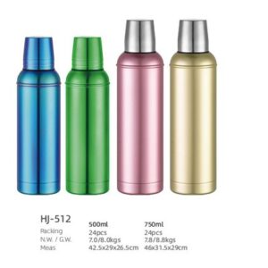 500ml/750ml SS Double Wall Vacuum Water Bottle(HJ-512)