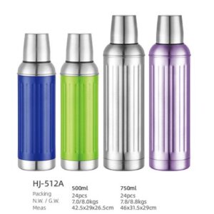 500ml/750ml SS Double Wall Vacuum Water Bottle(HJ-512A)