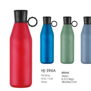 600ml SS Double Wall Vacuum Water Bottle(HJ-396A)