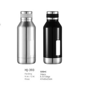 500ml SS Double Wall Vacuum Water Bottle(HJ-393)