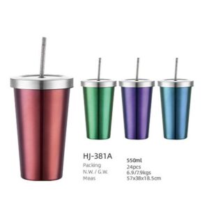550ml SS Double Wall Vacuum Tumbler(HJ-381A)