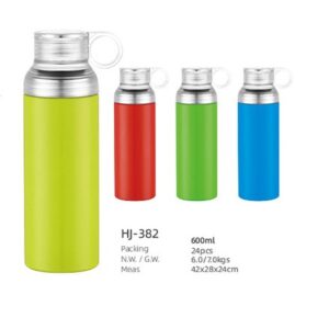 600ml SS Double Wall Vacuum Water Bottle(HJ-382)