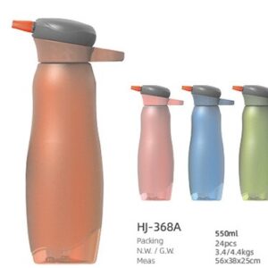 550ml Plastic Double Wall Water  Bottle(HJ-368A)