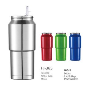 400ml SS Double Wall Vacuum Tumbler(HJ-365)