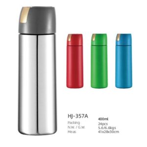 400ml SS Double Wall Vacuum Water Bottle(HJ-357A)