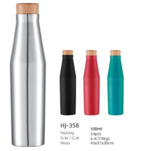550ml SS Double Wall Vacuum Water Bottle(HJ-358)