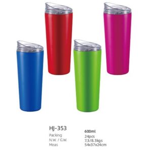 600ml SS Double Wall Vacuum Tumbler(HJ-353)