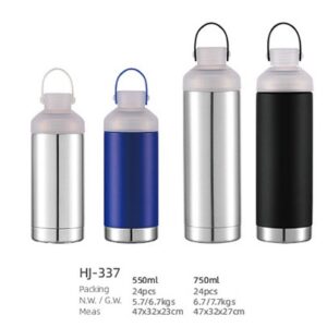 550ml/750ml SS Double Wall Vacuum Water Bottle(HJ-337)
