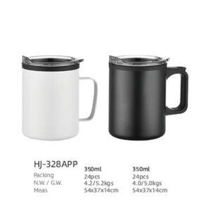 350ml SS Double Wall Vacuum Mug(HJ-328APP)