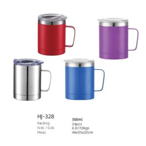 300ml SS Double Wall Vacuum Mug(HJ-328)