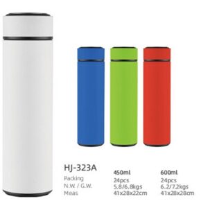 450ml/600ml SS Double Wall Vacuum Water Bottle(HJ-323A)