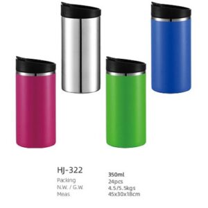 350ml SS Double Wall Vacuum Water Bottle(HJ-322)