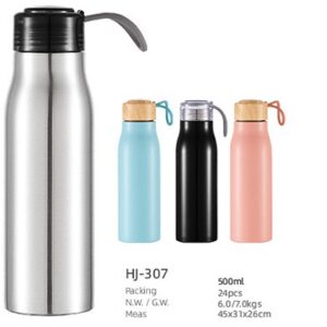 500ml SS Double Wall Vacuum Water Bottle(HJ-307)