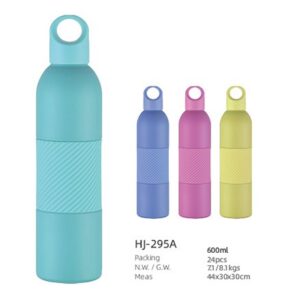 600ml SS Double Wall Vacuum Water Bottle(HJ-295A)