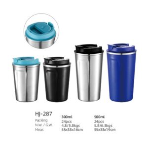 300ml/500ml SS Double Wall Vacuum Tumbler(HJ-287)