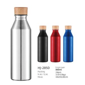 800ml SS Single Wall Water Bottle(HJ-285D)