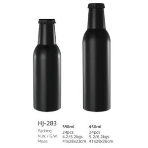 350ml/450ml SS Double Wall Vacuum Water Bottle(HJ-283)