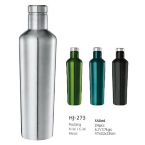 550ml SS Double Wall Vacuum Water Bottle(HJ-273)