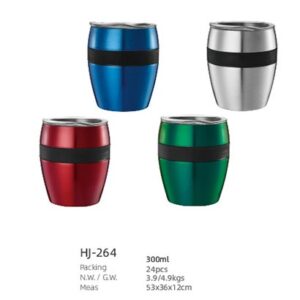 300ml SS Double Wall Vacuum Tumbler(HJ-264)