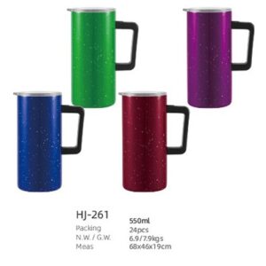 550ml SS Double Wall Vacuum Mug(HJ-261)