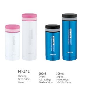 200ml/300ml SS Double Wall Vacuum Water Bottle(HJ-242)