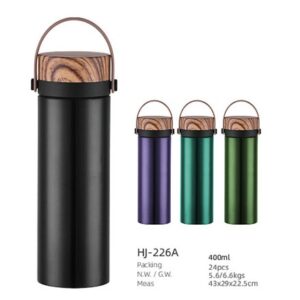 400ml SS Double Wall Vacuum Water Bottle(HJ-226A)
