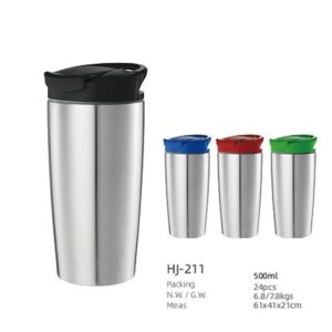 500ml SS Double Wall Vacuum Tumbler(HJ-211)