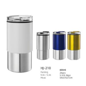 600ml SS Double Wall Vacuum Tumbler(HJ-210)