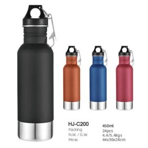 450ml SS Double Wall Vacuum Water Bottle(HJ-C200)