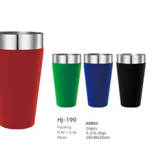 600ml SS Double Wall Vacuum Tumbler(HJ-199)